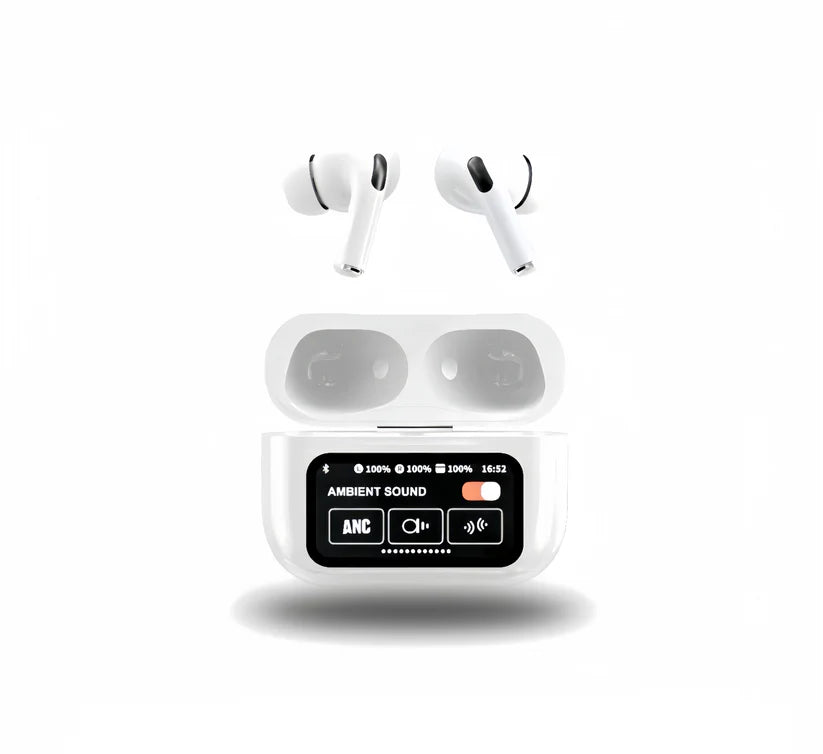 A9 Pro Touch Screen Airpods Pro - ANC Wireless Earbuds